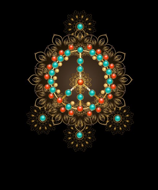 绿色是和平的象征图片下载