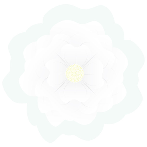 现实的花插图，矢量图片下载