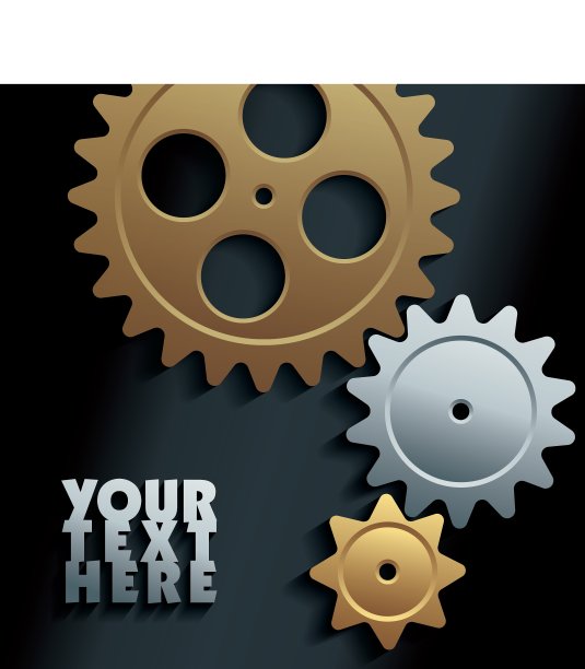 机齿轮背景图片下载