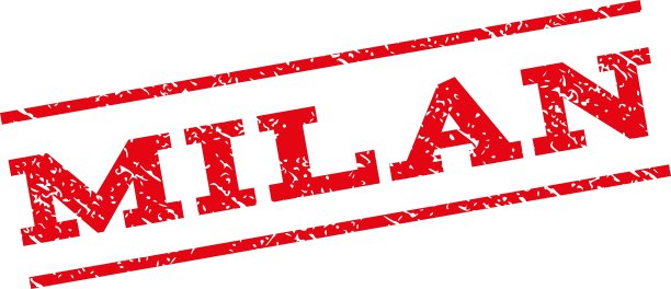米兰水印邮票图片下载