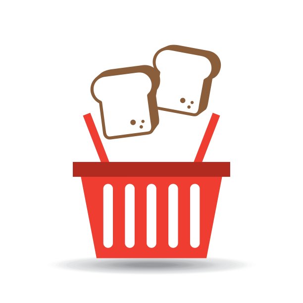 切面包篮子图片下载