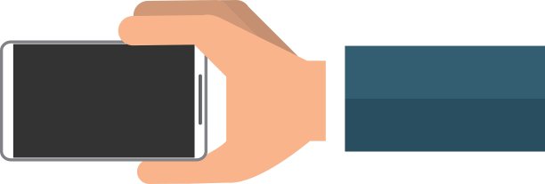 手持现代手机图标图片下载