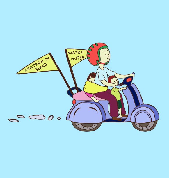 孩子们在船上图片下载