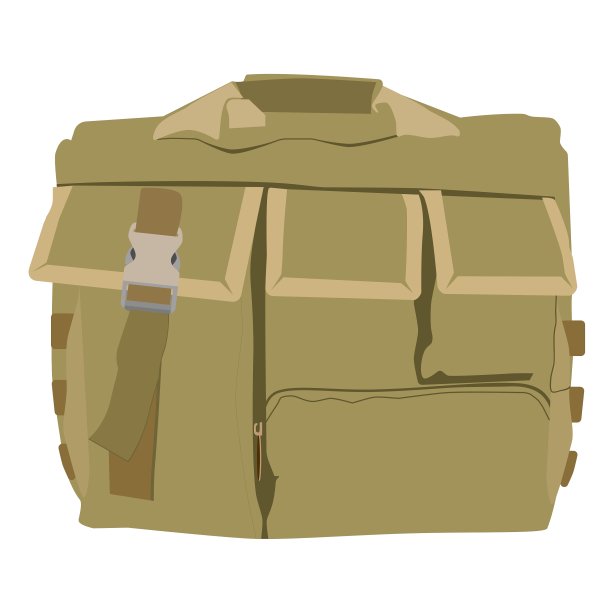 军事迷彩背包图片下载