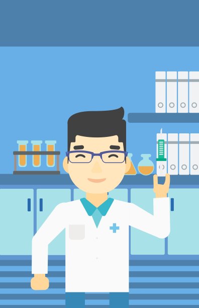 实验室助理，带注射器图片下载