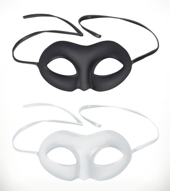 戏剧面具图标图片下载