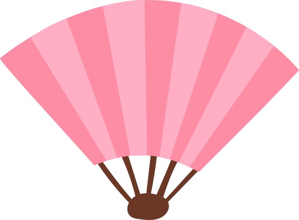 中国扇传统亚洲孤立图片下载