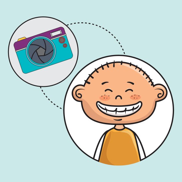 男孩相机照片图像图片下载