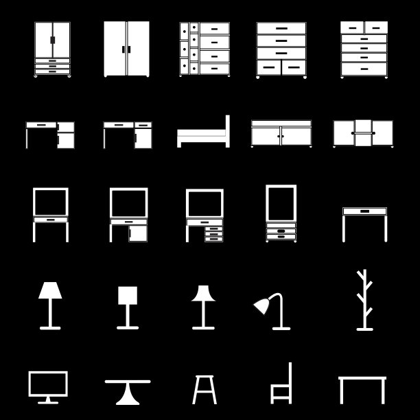 家具图标设置图片下载