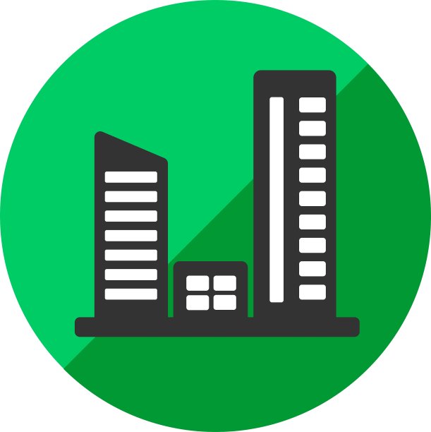 建筑物或城市标志的固定单位图片下载