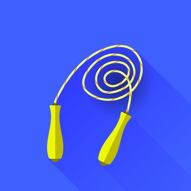 黄色的跳绳图片下载