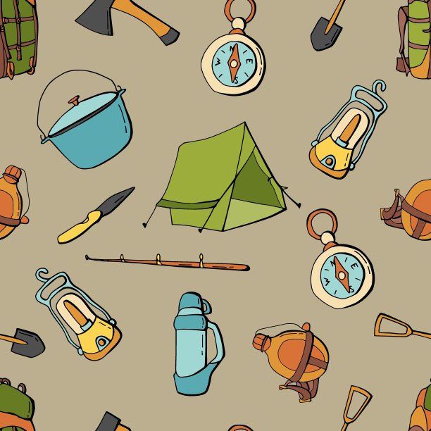 露营。图片下载