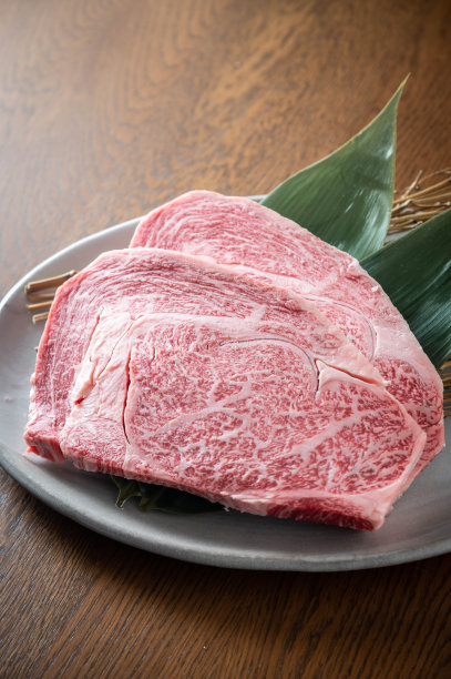 日本大理石肥和牛牛图片下载