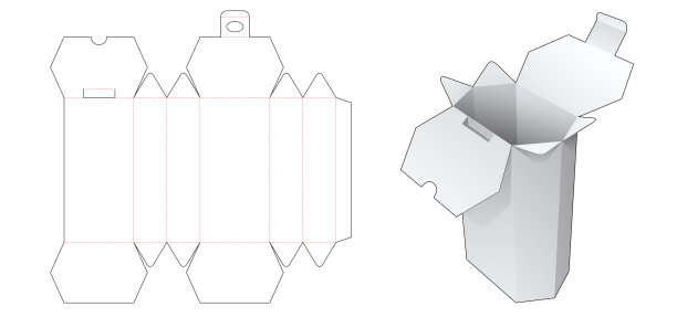 包装模切模板图片下载