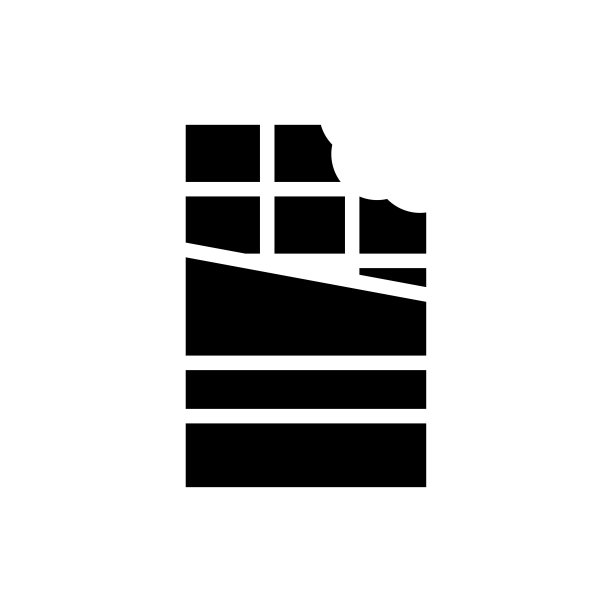 巧克力图标平面矢量模板设计流行图片下载