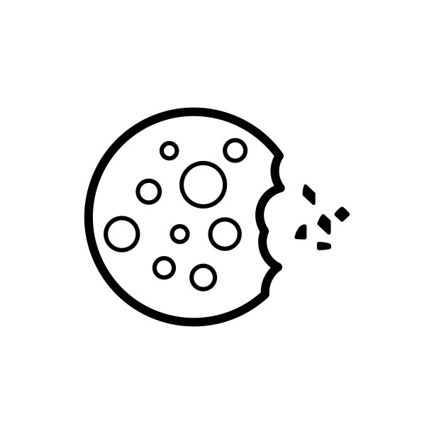 饼干图标平面矢量模板设计流行图片下载