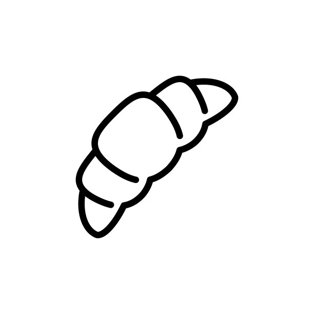 牛角图标平面矢量模板设计流行图片下载