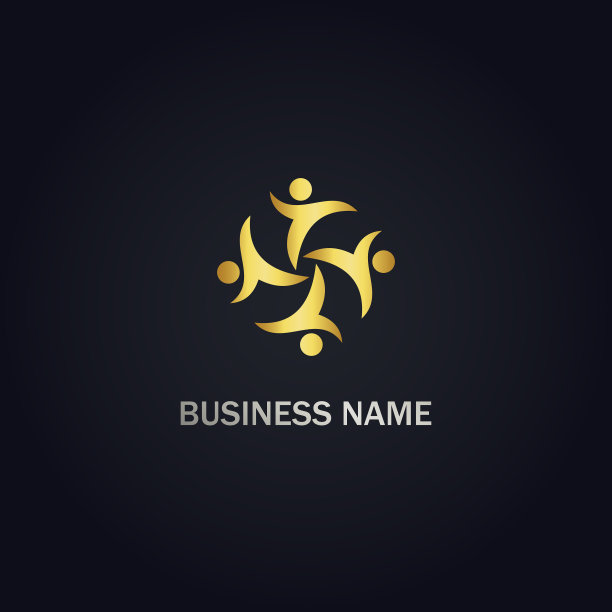 集团团结多元化人金标志图片下载