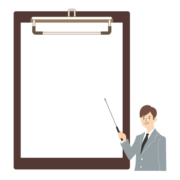 空白活页夹框架29的矢量插图图片下载