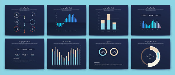 大集信息图形元素eps10股票图片下载