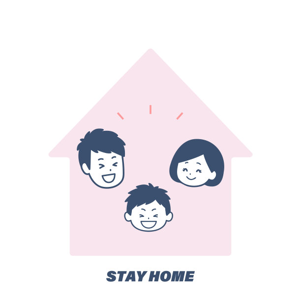 居家家庭生活矢量插画图片下载