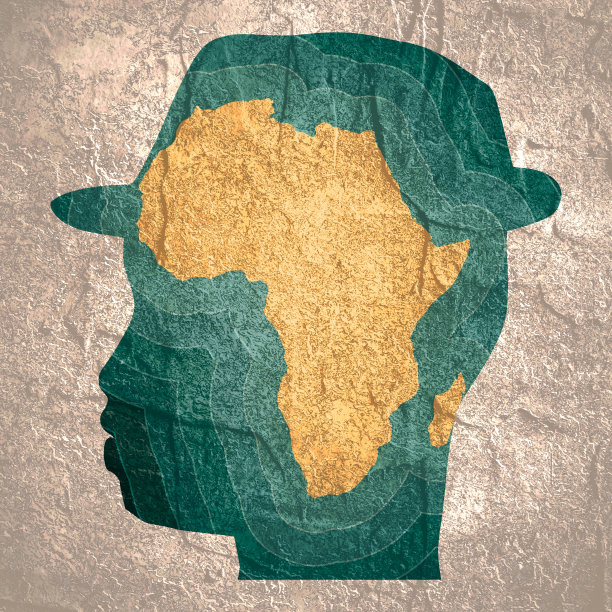 大陆的俯视图。图片下载