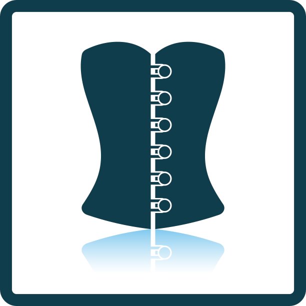 性感的胸衣图标图片下载