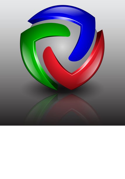 抽象标志3 d图片下载