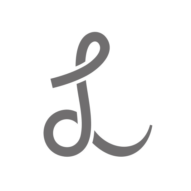 字母L标志概念图标图片下载