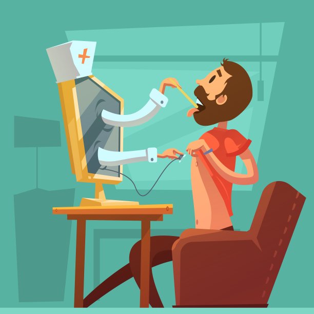 电脑医生咨询背景图片下载