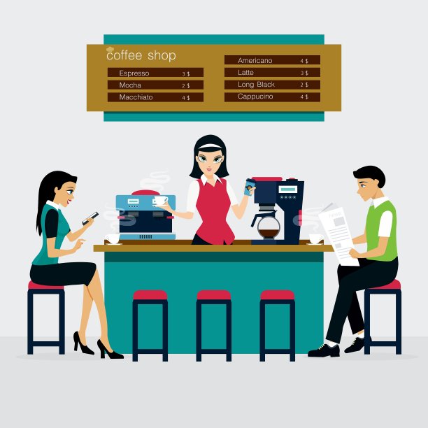 咖啡店图片下载