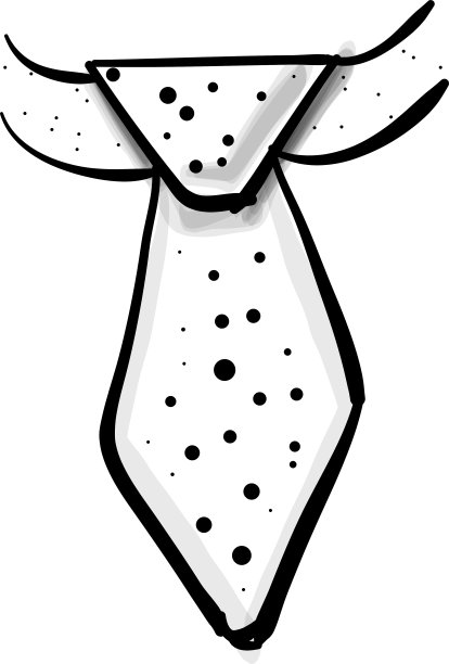 领带图标符号示意图图片下载