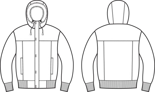 羽绒服图片下载