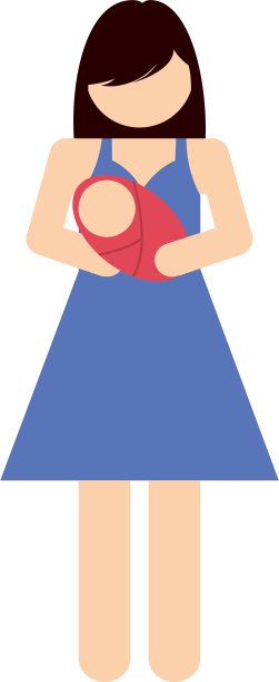 女性女性母亲婴儿图标图片下载