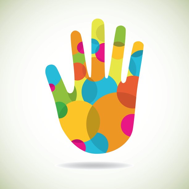 抽象的手图片下载