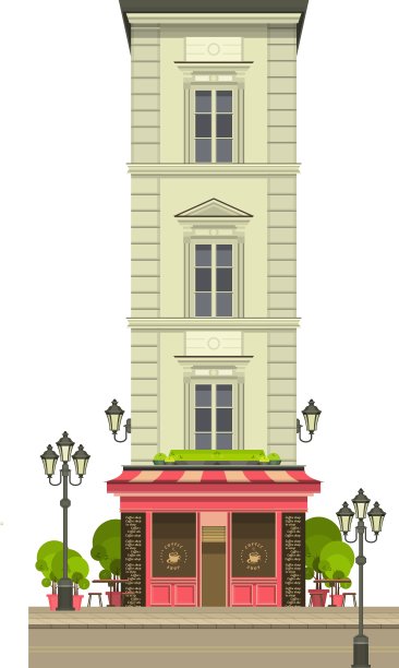 联排别墅商店图片下载