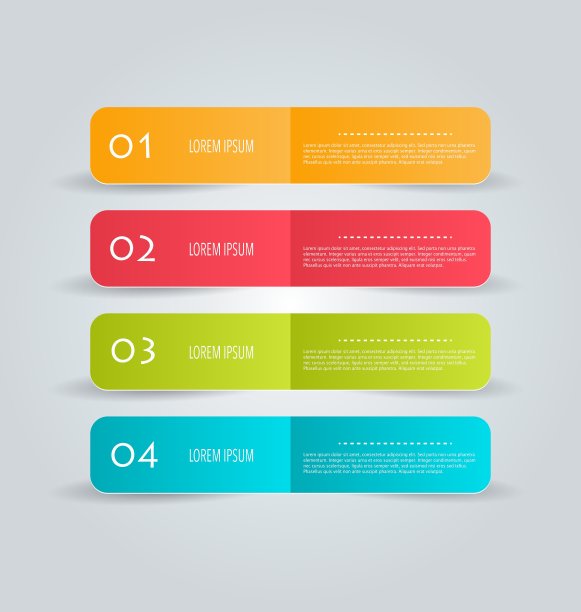 的业务信息图选项卡模板图片下载