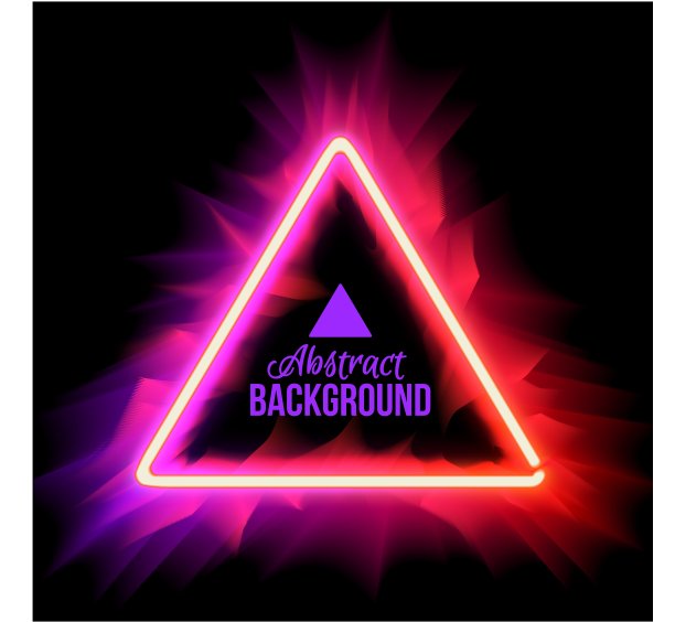 低电三角氖灯图片下载