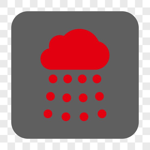 雨云圆形方形按钮图片下载