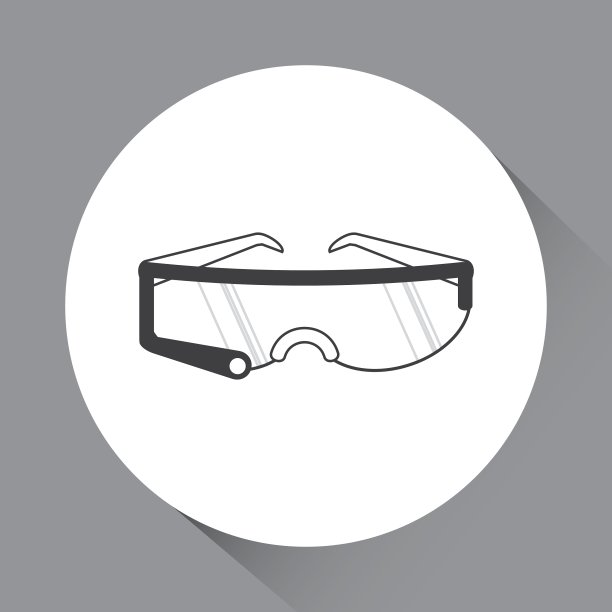 可穿戴技术设计小工具图标平坦图片下载