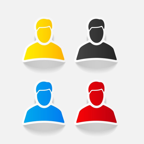 现实设计元素人图片下载