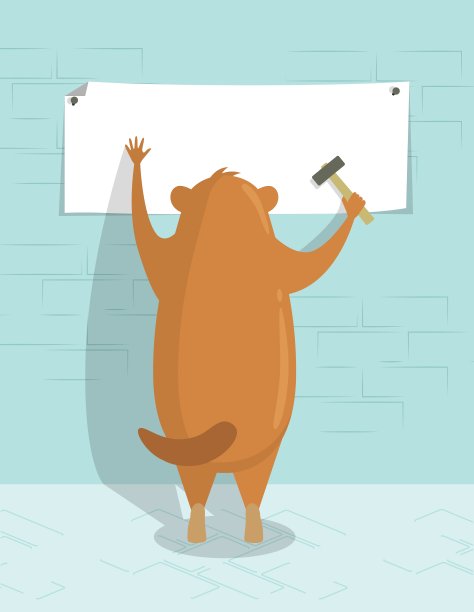 土拨鼠日的庆祝背景图片下载