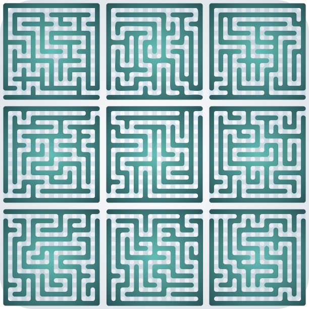 给孩子们的迷宫图片下载