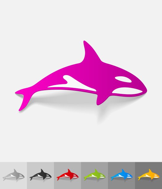 现实设计元素鲸图片下载