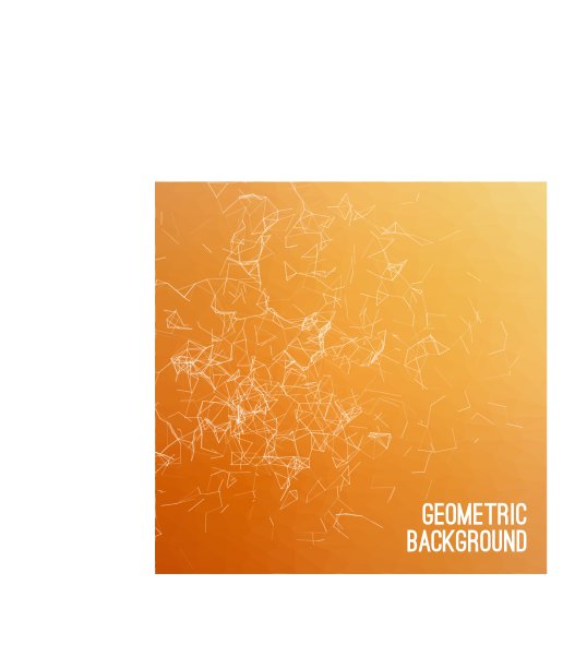 抽象彩色三角形几何图片下载