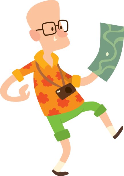 人与地图图片下载