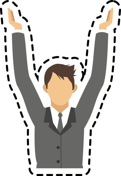 孤立的商人设计图片下载