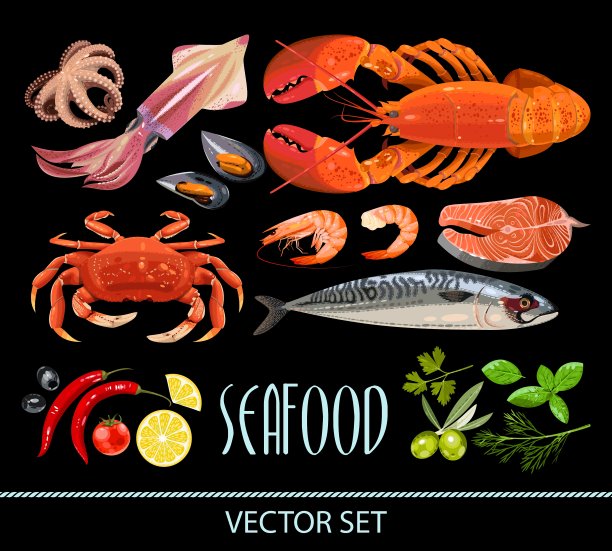 的海鲜图片下载