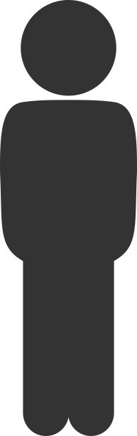 儿童站立姿势图标图片下载