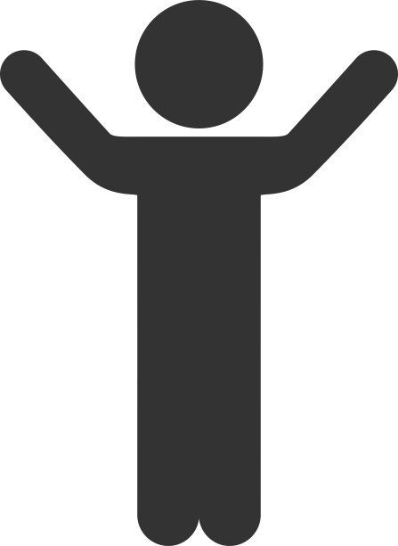 举手的孩子图标图片下载